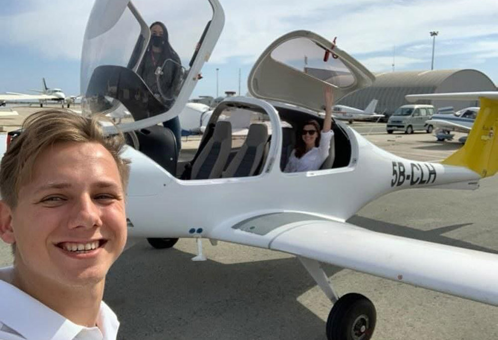 Pilot for a Day experience in a light aircraft cockpit